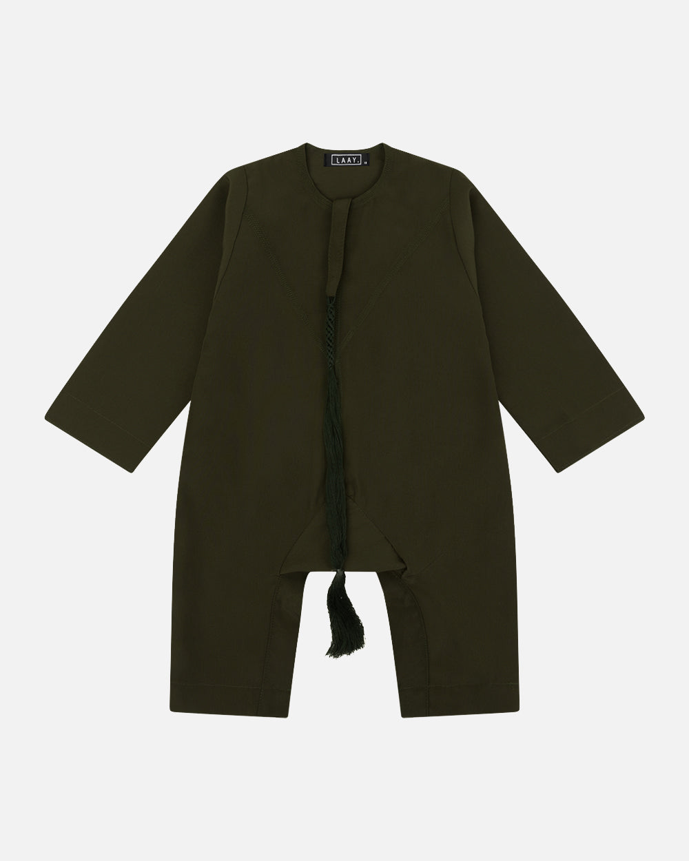 Emirati Qamis Baby - Dark Green