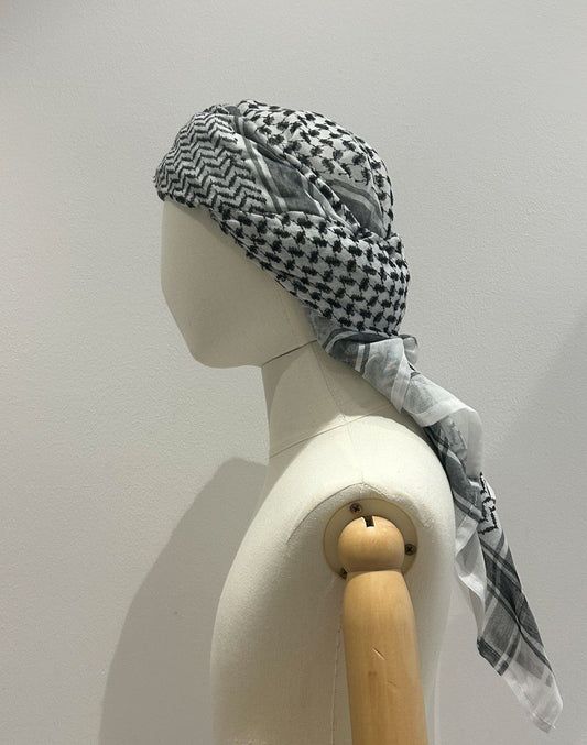 Kaffiyah - Black/White
