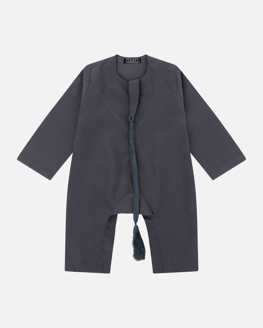 Emirati Qamis Baby - Anthracite Gray