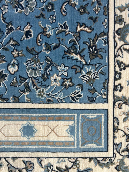 Rawdah prayer rug - Light Blue