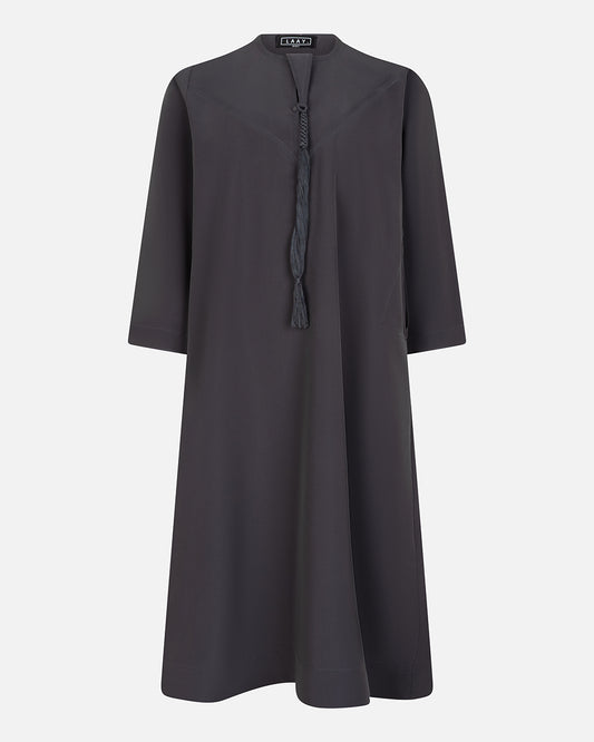 Emirati Qamis voor Kinderen - Anthracite Gray